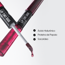 Lip tint com ácido hialurônico (duas cores).