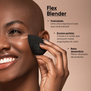 Esponja para maquiagem 3 faces e 2 cortes