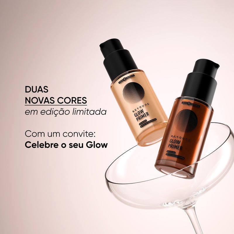 Primer facial com niacinamida e efeito lifting.