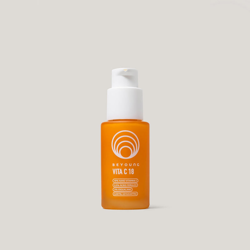 Sérum facial antioxidante 18% nano vitamina C + 3% esqualano.