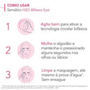 Água Micelar Bifásica para Olhos e Lábios Bioderma Sensibio H2O Eye – 125ml